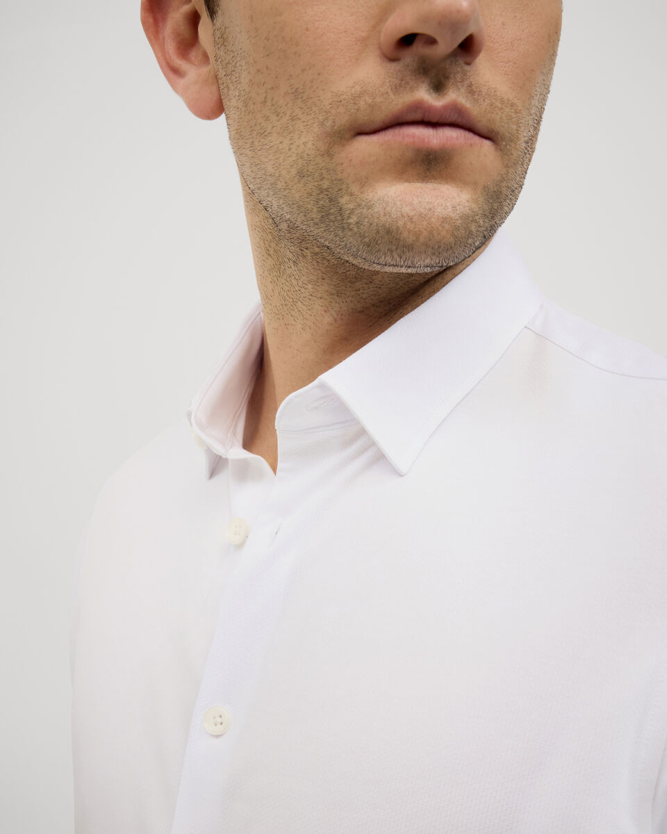 Travel Performance Short Sleeve Shirt, White, hi-res